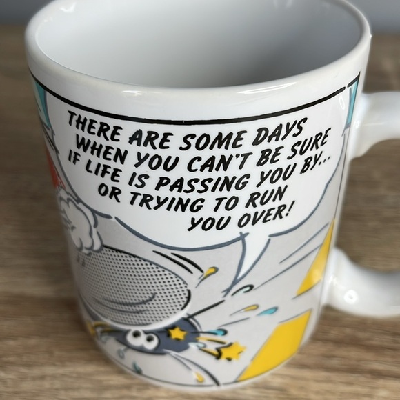 Hallmark Bad Day Comic Style White Coffee Mug 10oz - Picture 2 of 8